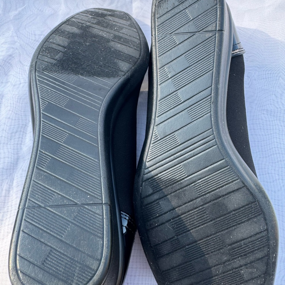 Anne Klein Black‎ Square-Toe wedged heel - Picture 5 of 5